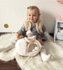 Bonikka | Carry Cot with Baby Doll, Bottle & Blanket 23 cm