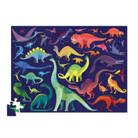 Crocodile Creek |36 Dino World Puzzle 100 pc