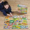 eeBoo | Giant Alphabet of Dinosaurs Puzzle 36 piece
