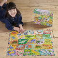 eeBoo | Giant Alphabet of Dinosaurs Puzzle 36 piece