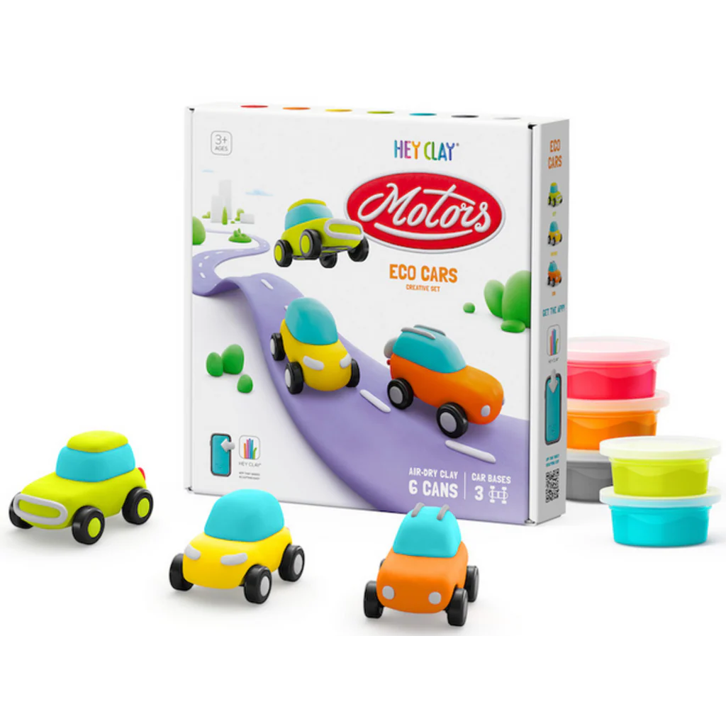 Hey Clay | Eco Cars Set