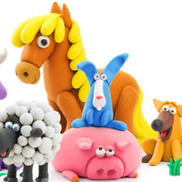 Hey Clay | Animals (Piggym, Horse, Rabbit)