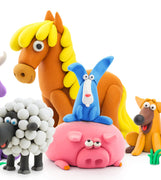 Hey Clay | Animals (Piggym, Horse, Rabbit)