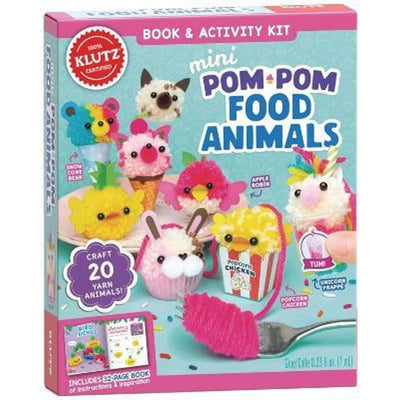 Klutz | mini Pom Pom Food Animals