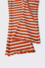 Bonds | Kids Rib Frill Flares | Sugar Red Earth Brown