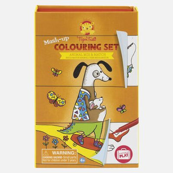 Tiger Tribe | Mash-up Colouring Set Mix & Match Animals