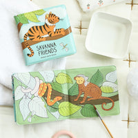 Little Lovely Company | Magic Bath Book Savannah Friends