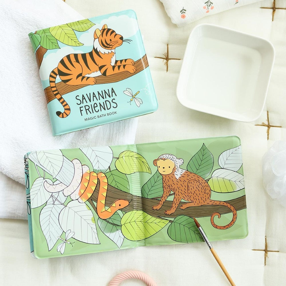Little Lovely Company | Magic Bath Book Savannah Friends