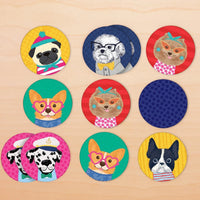 Mudpuppy | Dog Portraits Mini Memory Match