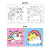 Mudpuppy | Unicorn Colour Magic Bath Book
