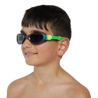 Zoggs | Phantom 2.0 Junior Goggles Black/Green/Smoke Tint