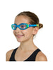 Zoggs | Phantom 2.0 Junior Goggles Light Blue/Lime/Clear Lens