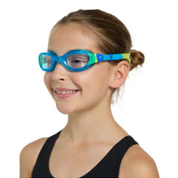 Zoggs | Phantom 2.0 Junior Goggles Light Blue/Lime/Clear Lens