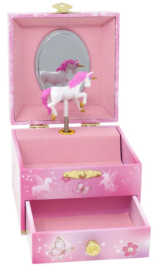 Pink Poppy | Unicorn Princess Music Jewellery Box Small