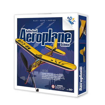 Play Steam | J-3 Cub Rubber Band Aeroplane