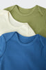 Bonds | Rib Short Sleeve Bodysuit 3 Pack