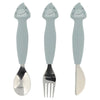 Trixie | Silicone cutlery set 3-pack Mr. Shark