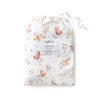Snuggle Hunny | Butterfly Organic Fitted Cot Sheet