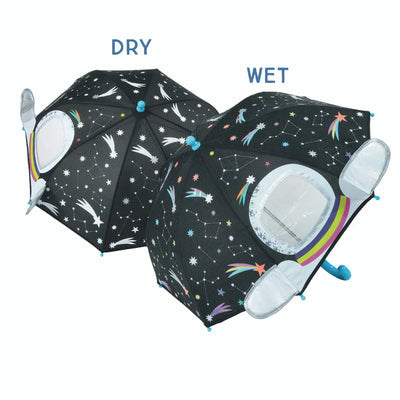 Floss and Rock | 3D Colour Changing Umbrella Space