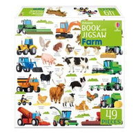 Usborne | Book and Jigsaw Farm