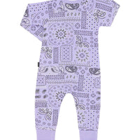 Bonds | Zip Wondersuit - Paisley Paradise Lilac