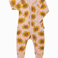 Bonds | Zip Wondersuit Sleepy Sunflower Pink
