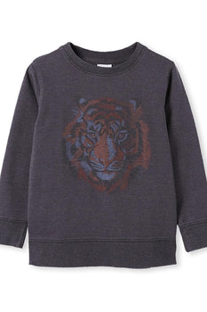Milky Clothing | Charcoal Garment Dyed Sweat (8-12 years)