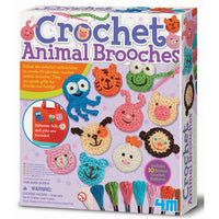 4M Craft - Crochet Animal Brooches