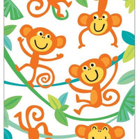 Peaceable Kingdom - Furry Stickers Happy Monkeys
