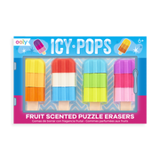 Ooly | Icy Pops Puzzle Scented Erasers
