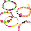 Make It Real - Neon Black & White Bracelets