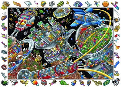 Holdson - Discover Puzzle - Space Colony - 100pc