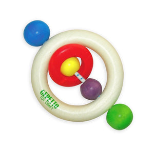 Gepetto - Teething Ring with Bead Handles