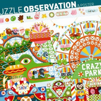 Djeco - Puzzle Observation - Crazy Park 35pc