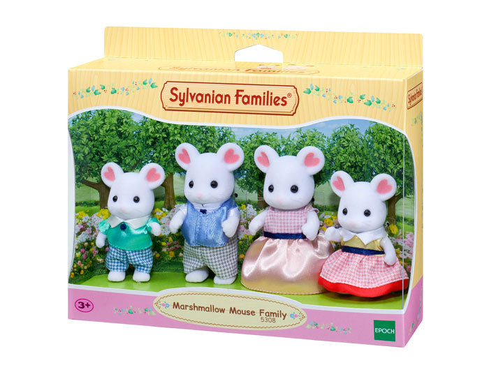 Sylvanian Families | Marshmellow Mouse Family