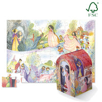 Crocodile Creek Puzzle & Play Set - Snow White Once Upon a Puzzle