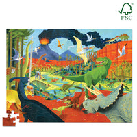 Crocodile Creek Puzzle - Thirty-Six Animals - Dino Kingdom - 100pc