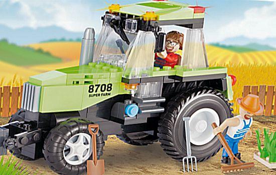 Tractor - Action Town - Cobi