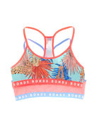 BONDS - Girls Racer Back Crop 2pk - Print/Plain