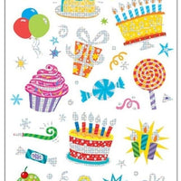 Peaceable Kingdom - Shiny Foil Birthday Fun Stickers