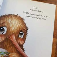 Kuwi The Kiwi - Kuwi's Rowdy Crowd - By Kat Merewether