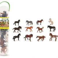 CollectA - Box Of 12 Mini Animals - Horses Series 1