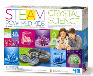 4M - STEAM Powered Kids - Deluxe Crystal Science Kit