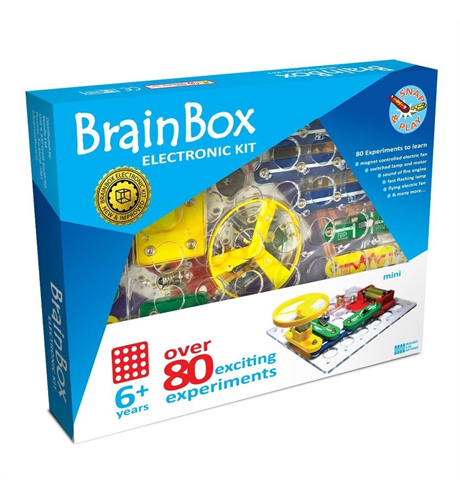 BrainBox | Electronic Kit Mini Over 80 Experiments | Grasshopper