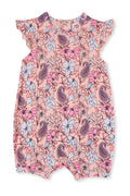 Milky Clothing - Paisley Floral Romper