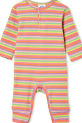 Milky Clothing - Gelati Waffle Stripe Romper