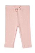 Milky Clothing - Rib Pants - Misty Rose