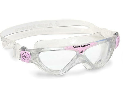 Aquasphere Vista Jr Swim Mask - Gitter/Pink Frame