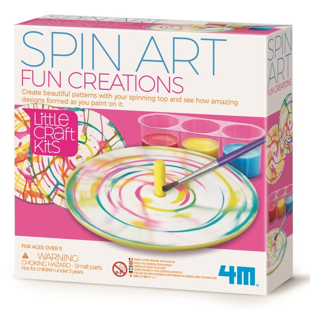 4M - Little Craft - Spin Art Fun Creations Kit