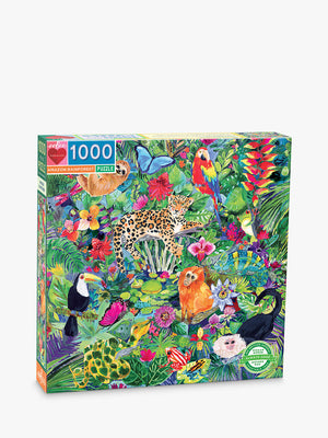 eeBoo - Amazon Rainforest Jigsaw Puzzle - 1000pc